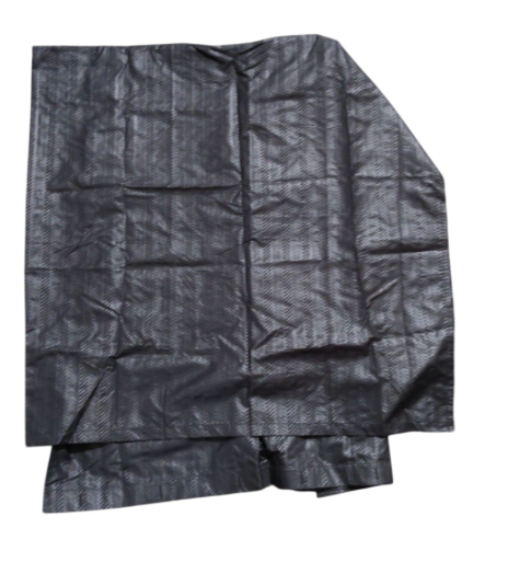 Black Bathroom Curtain 72x68