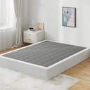 Snaye Queen Size Box Spring Bed Base 9 Inch, 3000lbs Heavy Duty Box Spring Queen Metal Mattress Foundation, Tool-Free Easy Assembly, Noise Free