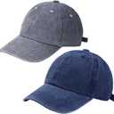 Kids Distresed-Washed Baseball Hat Infant Toddler Baby Boy Girl Hats Distresed for 2-8 Years (Gray), Pack of 1 