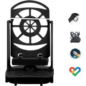 Phone Swing, Step Counter Pedometer Compatible with Go Po-ke Ball Plus Cellphone Accessories with USB Cable HIgh Silent Version for Walking (Supports 2 Phones Below 7.2 inches)