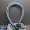 Baby Gym Play Mat, 8-in-1 Tummy Time Mat & Activity Gym, Washable Ball Pit, Infant Play Mat with Detachable Toys for Sensory Exploration and Motor Skill Development (Bluer)