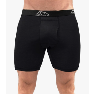 100% Merino Wool Thermal Underwear Men Boxers, Size S