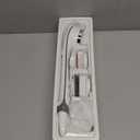 VOYOR Electric Body Brush Back Scrubber for Shower Rechargeable Exfoliating Bath Brush Powered Shower Brush with Non-Slip Long Handle Deep Cleansing, Exfoliation, Massaging Spin Brush BC100 (Grey)