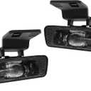 Z-OFFROAD New Version 60W Projector LED Fog Lights Lamps Compatible with Chevy Silverado 1999-2002, Tahoe Suburban 2000 2001 2002 2003 2004 2005 2006 Driving Light Bulbs Clear Lens Replacement