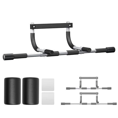 Ally Peaks Pull Up Bar for Doorway,Multiple Levels Width Adjustable Pull Up Bar Accurately Match Wide and Narrow doorframe,Indoor Chin-Up Bar Workout Bar,USA Original Patent