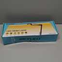 SKYLEO Led Desk Lamp for Home Office  2400LM Ultra Bright Desk Light Eye Caring Desk Lamp with Clamp  Adjustable Office Lamp with Remote Control Easy Installation  24W Black