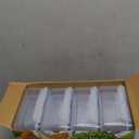 48 PCS Food Storage Containers with Lids Airtight (24 Containers & 24 Lids), Leak proof Meal Prep Container Set for Kitchen Storage, BPA-free, PVC-free Plastic, Microwave/Dishwasher Safe, Labels & Pen