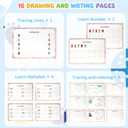 Montessori Busy Book for Toddlers 1-3 3-5, My Preschool Busy Book Sensory Toys for 3 4 5 6 Year Old Kids, Education Workbook Learning Activities - Christmas Birthdays Gifts for Boys and Girls