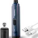 Pet Nail Grinder for Dogs - Quiet 2-Speed Type-C Rechargeable Dog Nail Trimmer, Low Noise Paw Grooming for Dogs & Cats (Blue)