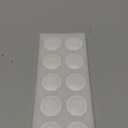 5 Pairs Shower Curtain Magnet Weights Bottom (White)