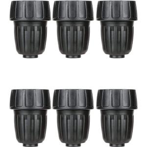 1/2 Inch Drip Irrigation Tubing Faucet Adapter 6 Pack, 3/4" to 1/2" Irrigation System Hose Adapter, 3/4 Inch Faucet Connector Garden Hose Adapter
