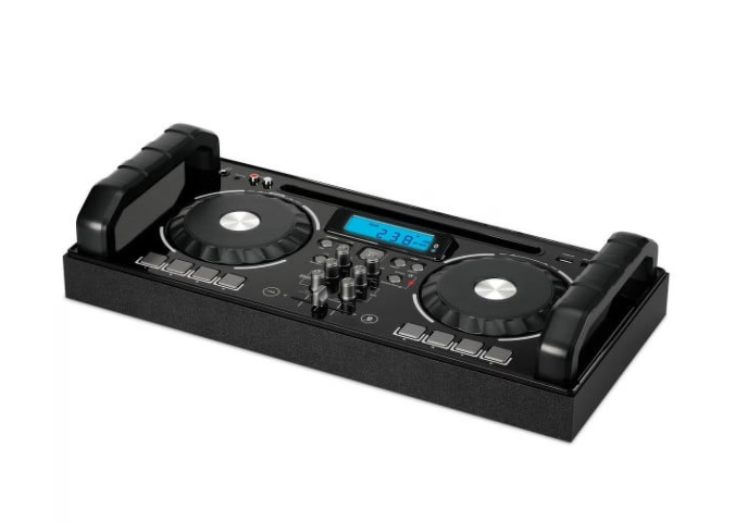 iLive Bluetooth Mixer Plus DJ Karaoke Sound Board Media Controller, IBDJ883B, Black 