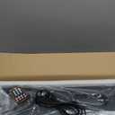 U`King Stage Laser Light, 5 Beam Sound Activated DJ Party Lights RGBYC LED Music Projector with Remote Control DMX for Dancing Birthday Bar Pub Stage (1 Pack)