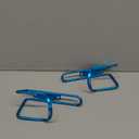 USHAKE Water Bottle Cages, Basic MTB Bike Bicycle Alloy Aluminum Lightweight Water Bottle Holder Cages Brackets(2 Pack- Drilled Holes Required) (Blue)