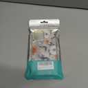 luolnh Compatible with iPhone 12 Pro Max Case for Girly Women,Shockproof Floral Pattern Hard Back Cover Phone Case for iPhone 12 Pro Max 6.7 inch 2020 -White Flower