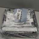 PanPanPal Pull Out Spice Rack Organizer for Inside Cabinet, 2 Tier Metal Spice Organization for Cabinet, 9.65"W x 10.7"D x 10.24"H, Vertical Slide Out Seasoning Organizer (Not for Cabinet with Lip) (Black)