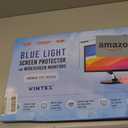 VINTEZ Blue Light Screen Protector for 23, 23.6, 23.8, 24 Inch Computer Monitor and Laptop – Anti-UV Blue Light Blocking Film for Desktop PC, Eye Protection Filter, 21.2" x 13.4", 1 Pack