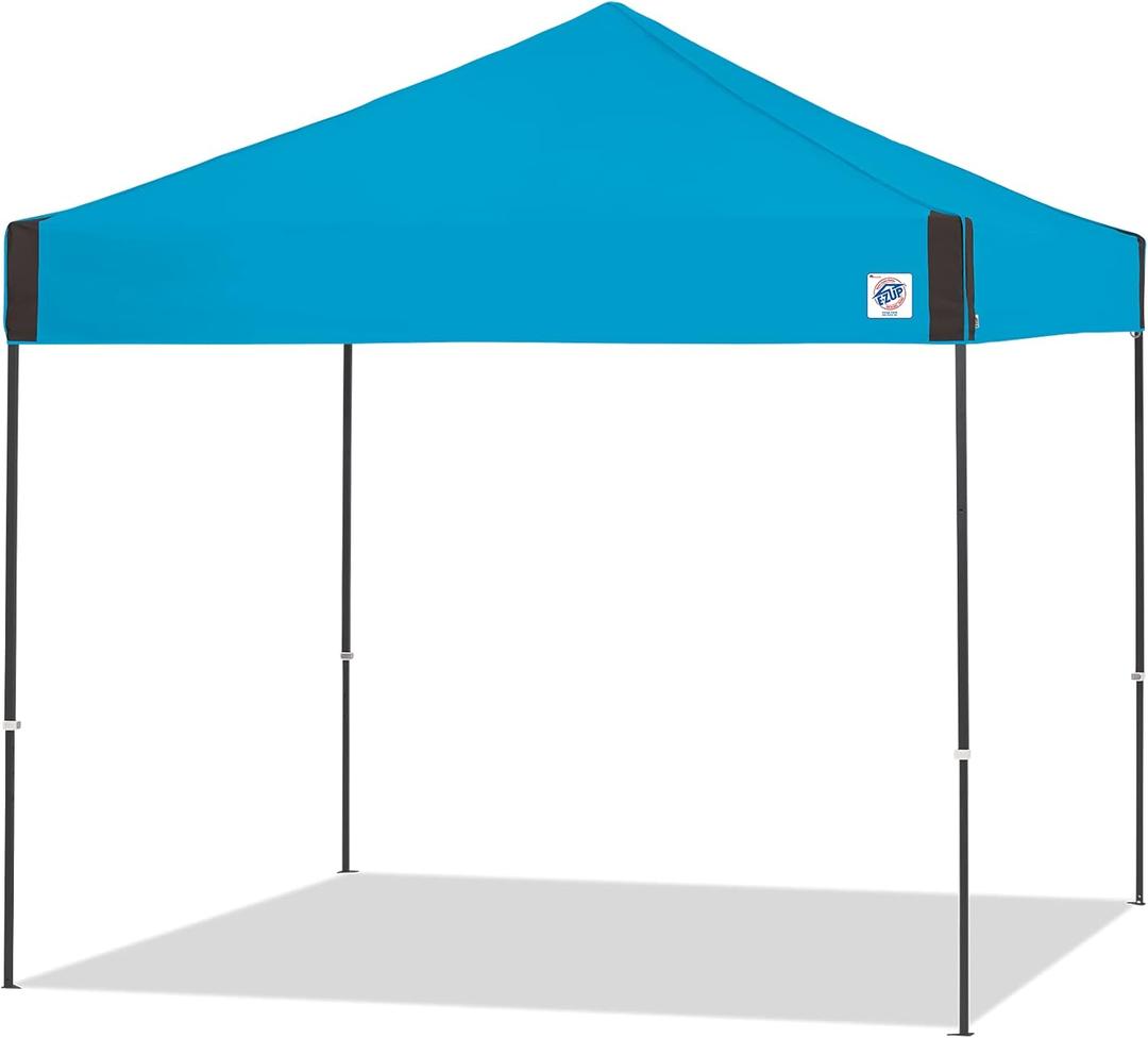 E-Z UP Pyramid Instant Shelter Canopy 10' x 10', Splash