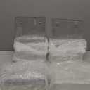 MaxGear Brochure Holder 3 Tier 8.5x11 inch with Removable Divider for 4x9 inch Acrylic Literature Display Stand Clear Plastic Flyer Holder Wall Mount or Countertop Use for Pamphlets, Booklets, 4 Pack