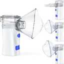 Portable Nebulizer, Efficient Handheld Mesh Nebulizer for Adults and Kids, Nebulizer Machine with Metered-Dose Inhaler Accessory