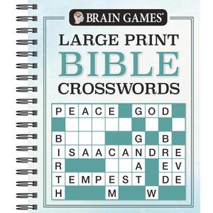 Brain Games - Large Print Bible Crosswords (Brain Games - Bible)