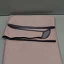 Blissful Diary Baby Splat Mat for Under High Chair, 50.4 x 50.4 Inch Wipeable Splash Mat, Waterproof and Washable, Anti-Slip Floor Protector, Blush Pink