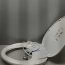 Kohler PureWash M300 Manual Elongated Bidet Toilet Seat, Chrome Handle, Quiet-Close Lid Prevents Slamming, Toilet Bidet, Easy Installation with Quick-Release Hinges, Self-Cleaning Wand