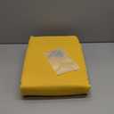 MIULEE Yellow Back Tab Blackout Curtains 84 Inch Length 2 Panels Set for Living Room Bedroom Privacy, Rod Pocket/Pinch Pleat Thermal Insulated Room Darkening Pleated Light Blocking Drapes