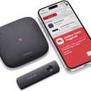 X-Sense Smart Mailbox Alarm, Wireless Long Range Mailbox Alert, Mailbox Sensor with SBS50 Base Station for Delivered Mail, SMA11