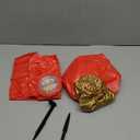 Jetec 2 Pcs 32 Inch Giant Light up Inflatable Christmas Ball PVC Inflatable Christmas Decorated Balls Ornaments Large Xmas Blow up Decorations for Yard(No Remote Control)(Red,Solid)