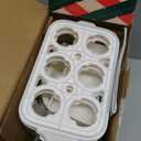 Evoloop Rapid Egg Cooker Electric 12 Eggs Capacity, Soft, Medium, Hard Boiled, Poached, Omelet Maker Egg Poacher & Vegetable Steamer, BPA Free Traywhite