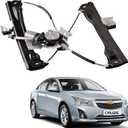 Front Left Driver Side 2 Pins Power Window Regulator with Motor Assembly Compatible for Chevrolet Cruze 2012-2015 Cruze Limited 2016, Replacement 751-739 (Chevrolet Cruze Front Driver Side)