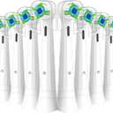 Replacement Heads Compatible with Oral B iO Electric Toothbrush, Replacement Toothbrush Heads Fit for Oral-B iO 2/3/4/5/6/7/8/9/10 Series Toothbrush, 8 Packs (White)