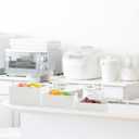 3 Pack White Buffet Food Risers, Step 12” 11”10” Size Acrylic Cube Box Display for Dessert Table Display Set Food Drink Collectibles Jewelry Figures, Display Stands for Retail Vendor Events,5 Side, Rectangle