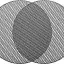 ACROPIX Universal 3 Inch Speaker Grills Mesh for Audio Subwoofer 84x6.5mm Grille without Frame Black - Pack of 2 (84mm)