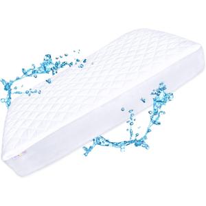 Crib Mattress Protector Pad - Waterproof & Noiseless, Ultra-Soft Breathable Mattress Cover for Baby Cribs and Toddler Beds, Highly Absorbent Fitted and Dryer Safe (Standard Crib 52x28 (Pack of 1))