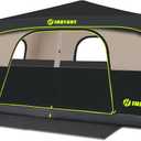 10 Person Instant Tent, Waterproof Pop Up Tents for Camping with Rainfly, 60 Seconds Easy Setup, Automatic Cabin Tent for Family Camping with Expandable Carry Bag & Upgraded Ventilation