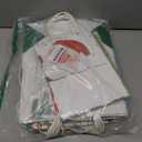 24 White Kraft Christmas Gift Bags Assorted Sizes with 60-Count Christmas Gift Tags(Bulk Set,6 XL,6 Large,6 Medium,6 Small)