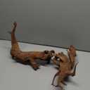 majoywoo Natural Large Driftwood for Aquarium Decor Reptile Decor, Fewer Branches 12.5-18" 2Pcs