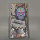 Galaxy A35 5G Case,Sugar Skulls Flowers Drop Protection Shockproof Case TPU Full Body Protective Scratch-Resistant Cover for Samsung Galaxy A35 5G