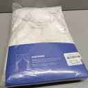 MIULEE White Linen Curtains 94 Inch Long 2 Panels for Bedroom Living Room, Soft Thick Linen Textured Back Tab Window Drapes Semi Sheer Light Filtering Rod Pocket Modern Farmhouse Decor