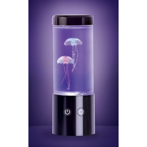 MERKURY Led Jellyfish Lamp with 7 Color Changing Lights for Home Office Desk Decor - USB Cool Lights - Relaxation Gifts for Men & Women