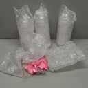 Zopeal Set of 30 Plastic Martini Glasses 5 oz Champagne Flutes Margarita Cocktail Glasses with Bow 2.8 Inch for Valentines Birthday Bachelorette Party Home Bar Wedding Champagne Towers (Pink)