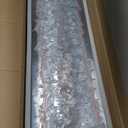 Modern Crystal Chandelier 10-Light Raindrop Ceiling Light Fixture K9 Crystal Raindrop Chandelier Flush Mount Pendant Lamp Modern Ceiling Light for Diningroom Livingroom L47 x W12 x H35.5