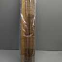 LazBlinds No Drill Bamboo Roman Shades, 30" W x 64" H, Malay Oak
