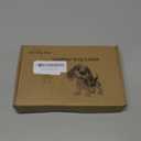 Guiding Star Leather Dog Leash 6ft, Dog Leashes for Large Dogs Heavy Duty, Soft Braided Handmade Leather Training Leash for Large & Medium Dogs (6ftx3/4inch, Black)