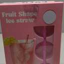 Ice Cube Straw Mold, Pack of 3