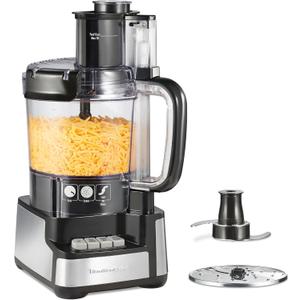 Hamilton Beach 12 Cup Stack & Snap Food Processor and Vegetable Chopper