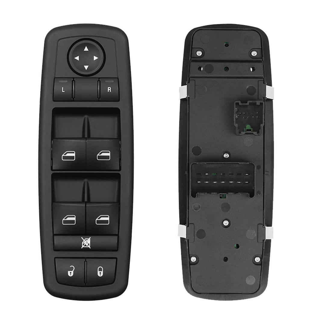 Master Power Window Switch - 3+9 PINS Check Required W/O AUTO - Compatible with Chrysler Town & Country, Dodge Caravan Grand Caravan - Replaces# 68039999AA, 68039999AC