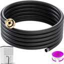 30FT Dehumidifier Drain Hose 3/4" FHT,Leakproof Dehumidifier Hose with Rustproof Durable Connector,Thickened drain hose for dehumidifier indoor,Perfectly Compatible with Most Brands of Dehumidifiers